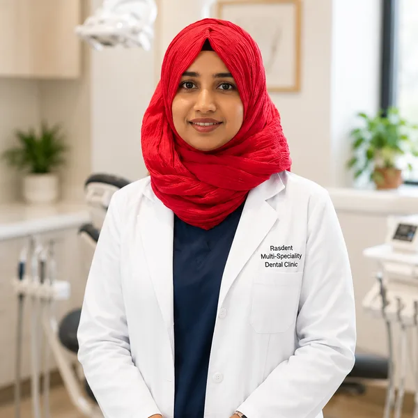 Dr. Rashida Ajeeb - Lead Dentist at Rasdent Clinic